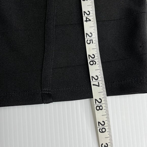 Black Bodycon Spaghetti Strap Dress Women’s Size Small Haute Monde - Picture 6 of 9